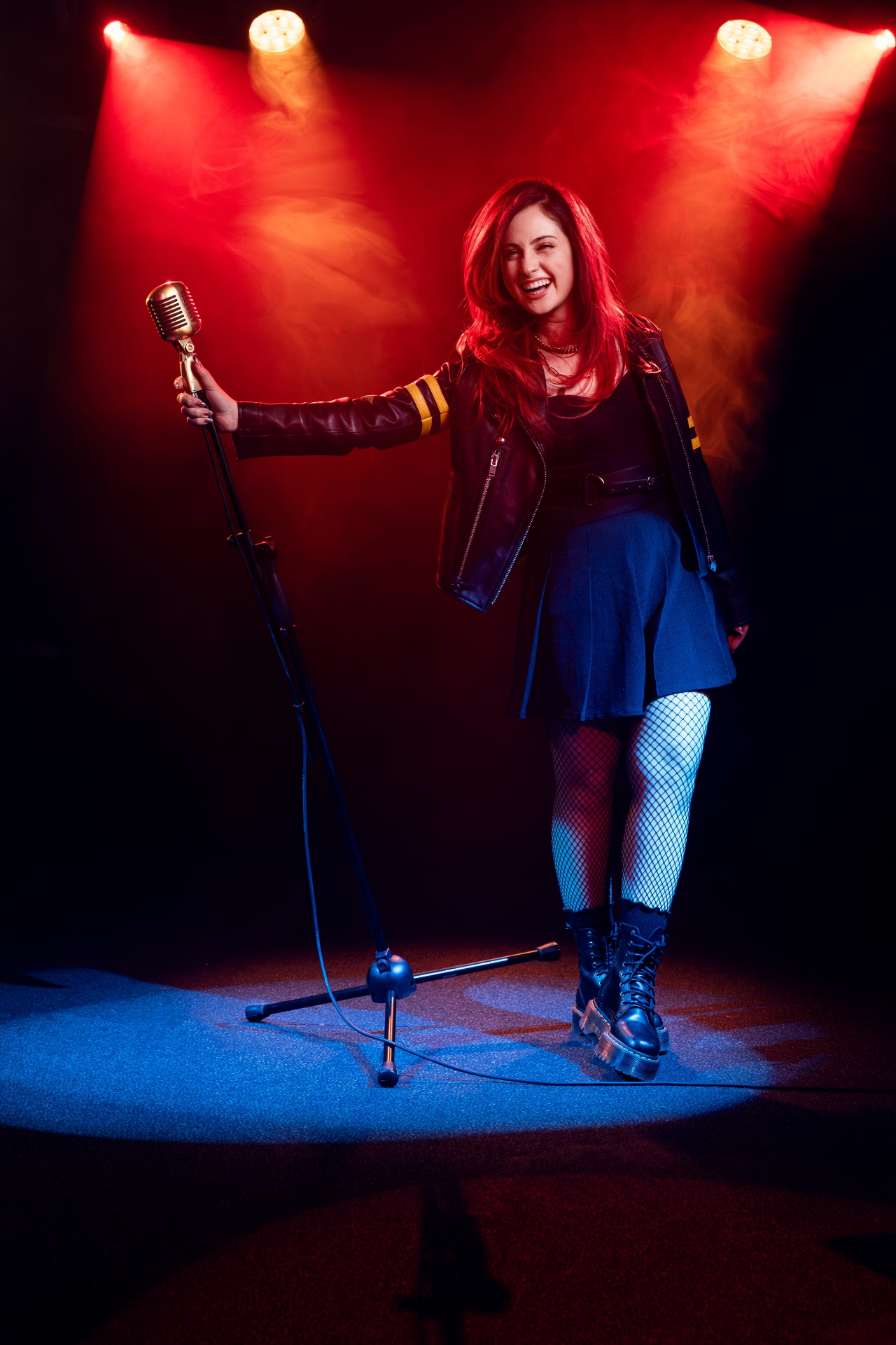 Noor Marji — full body stage shot